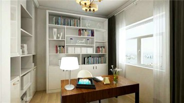 路劲太阳城皓阳园4号楼时尚混搭书房效果图