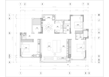 衢州贝林星月宸庐现代简约功能区效果图