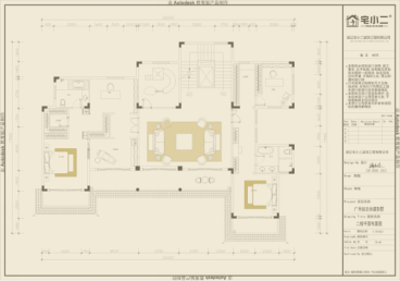 衢州柯城银湖山庄新中式功能区效果图