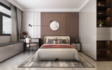 卫生公寓新中式儿童房效果图