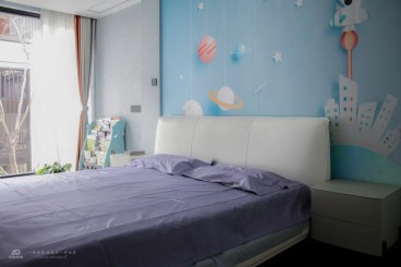 东原·千浔现代轻奢儿童房效果图