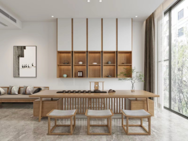 衢州 · 江山碗窑现代轻奢书房效果图