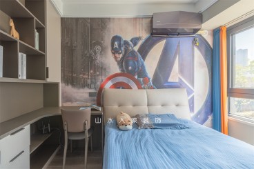 中建铂公馆现代简约儿童房效果图